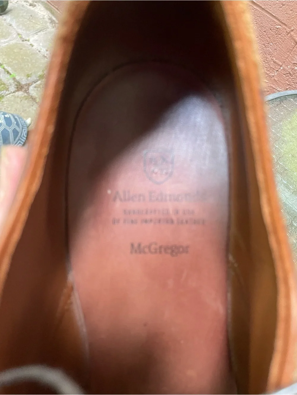 Allen Edmonds McGregor Wingtip Oxford Shoes Size 11.5 D
